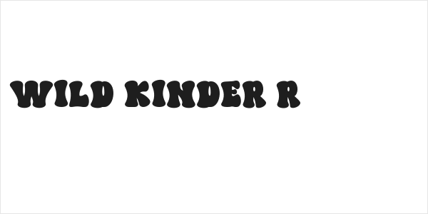 WILD KINDER Regular Logo