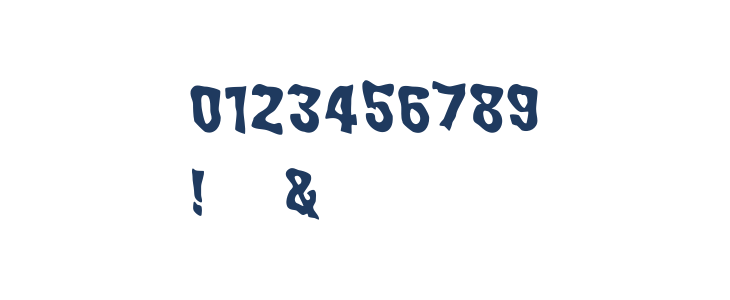 WILD2 Ghixm NC Bold Other Characters