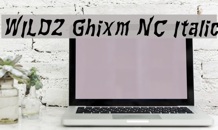 WILD2 Ghixm NC Italic Example 1