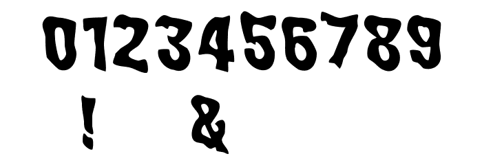 WILD2GhixmNC-Bold Font OTHER CHARS