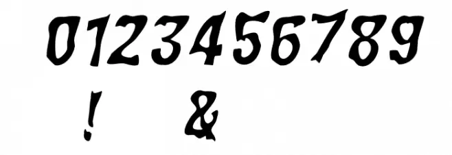 WILD2GhixmNC-Italic Font OTHER CHARS