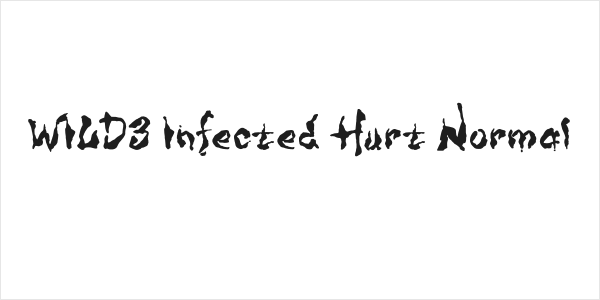 WILD3 Infected Hurt Normal Logo