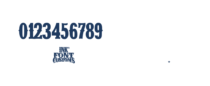 WILDRODEO Bold Other Characters