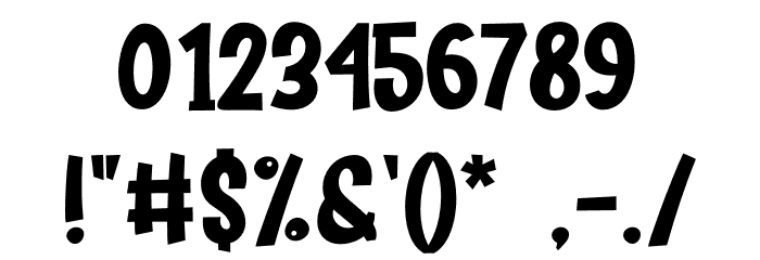 WILENUGS Font OTHER CHARS