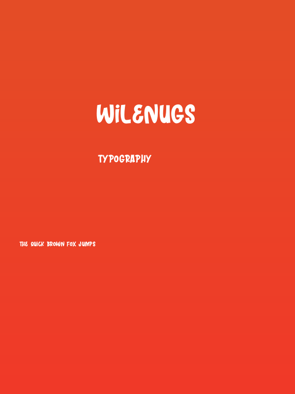WILENUGS Poster