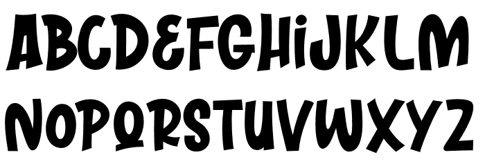 WILENUGS Font LOWERCASE