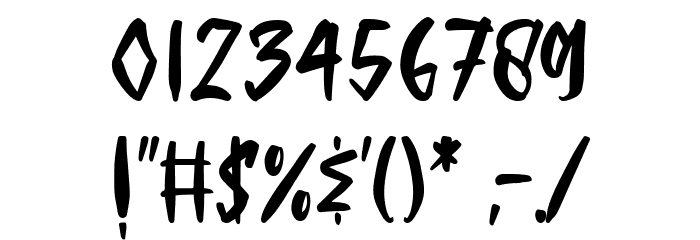 WILL ROCK YOU Font OTHER CHARS