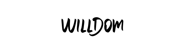 WILLDOM  Free Fonts Download