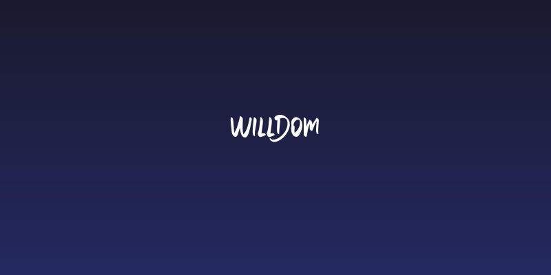 WILLDOM Social Header