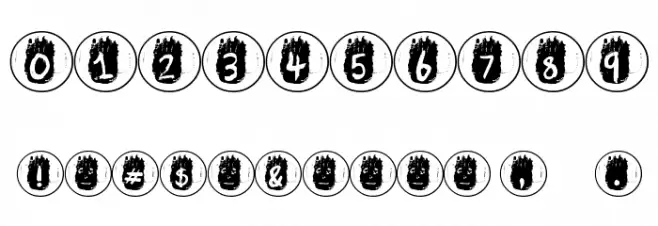 WILSON!* Font OTHER CHARS