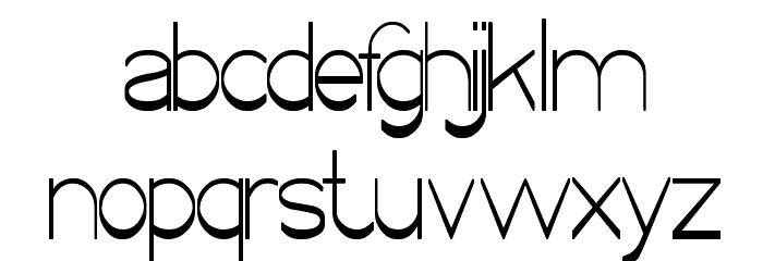 WINNER Font LOWERCASE