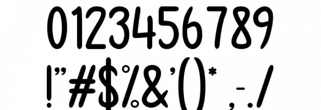 WINTER FRIEND Caratteri ALTRI CARATTERI