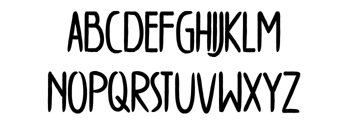 WINTERTIME Font LOWERCASE