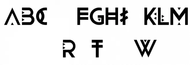 WITCHCRAFT Schriftart Groß