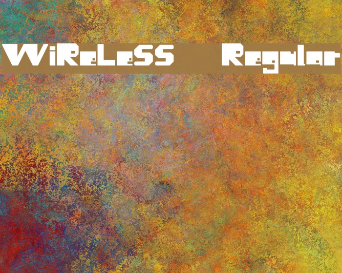 WiReLeSS Regular Example 2