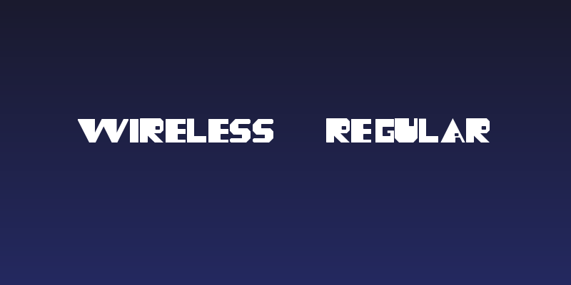 WiReLeSS Regular Social Header