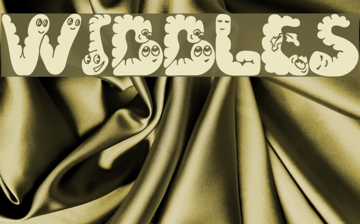 Wibbles Font examples
