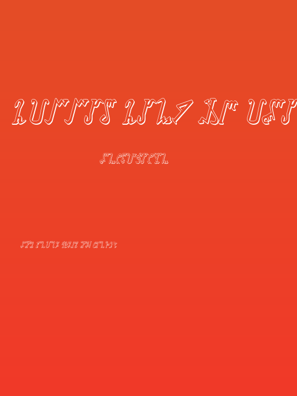 Wiccan Ways 3D Italic Poster