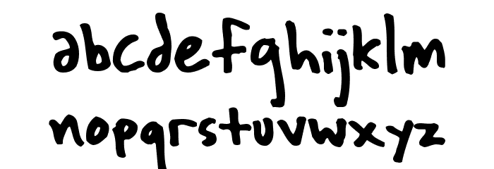 Wichita Font LOWERCASE