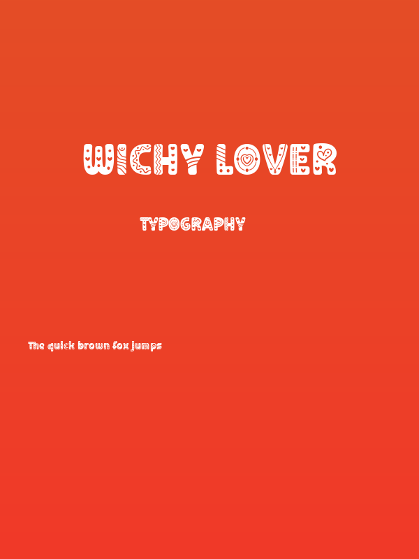 Wichy Lover Poster