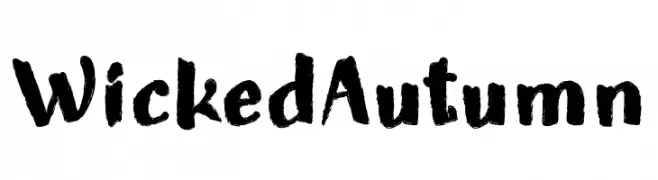 Wicked Autumn  Descarca Fonturi Gratis