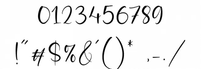 Wicked Dream Font OTHER CHARS