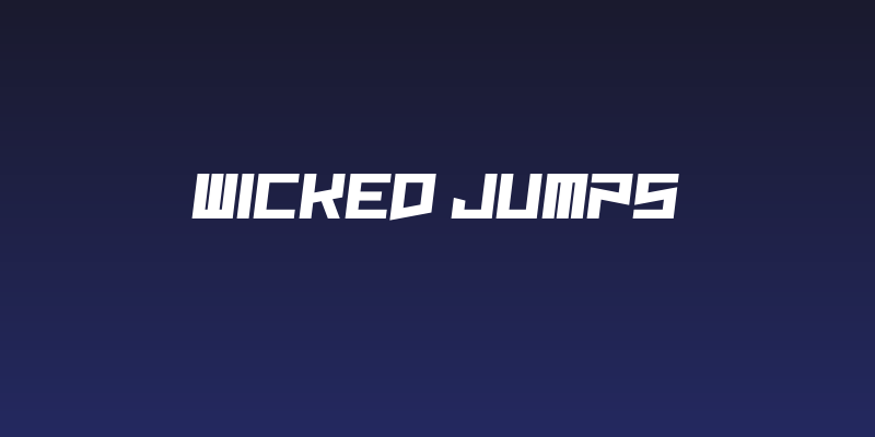 Wicked Jumps Social Header