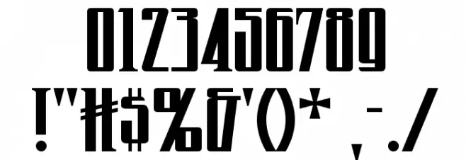 Wicked Queen BB Font OTHER CHARS