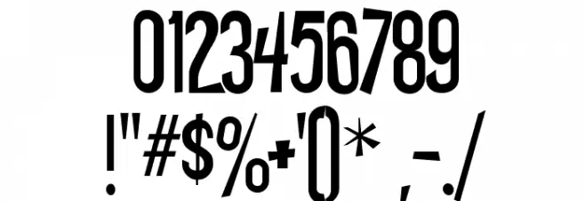 Wicked Scary Movie Font OTHER CHARS