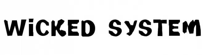 Wicked System  تنزيل الخطوط