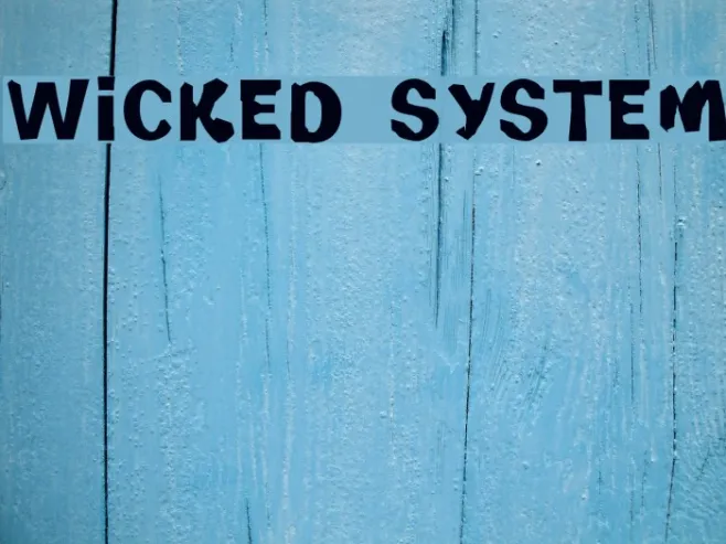Wicked System Example 3