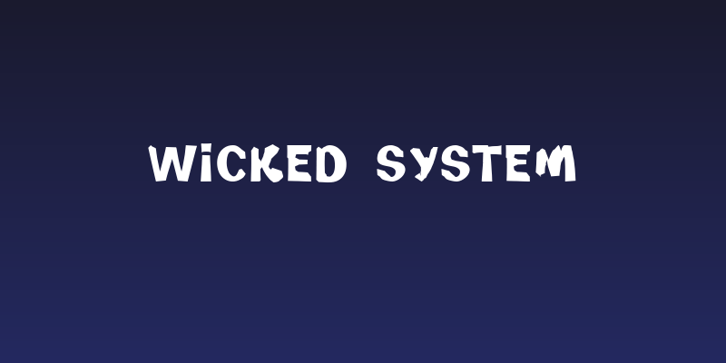 Wicked System Social Header