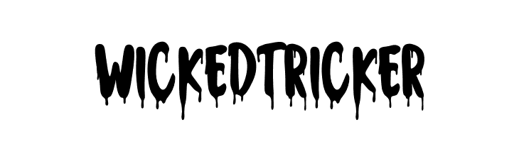 Wicked Tricker  Descarca Fonturi Gratis