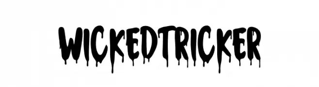Wicked Tricker  Frei Schriftart Herunterladen