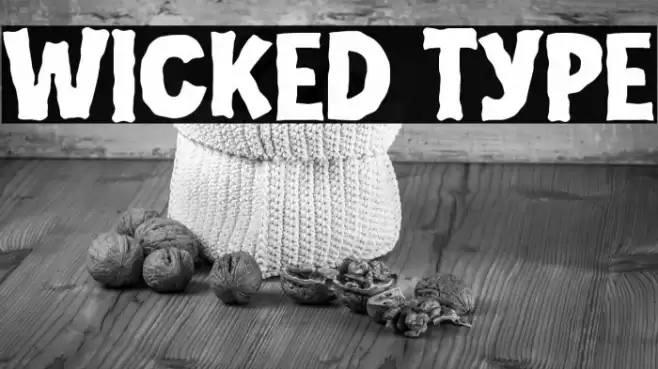 Wicked Type フォント examples
