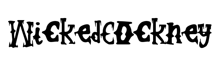 WickedCockney Font