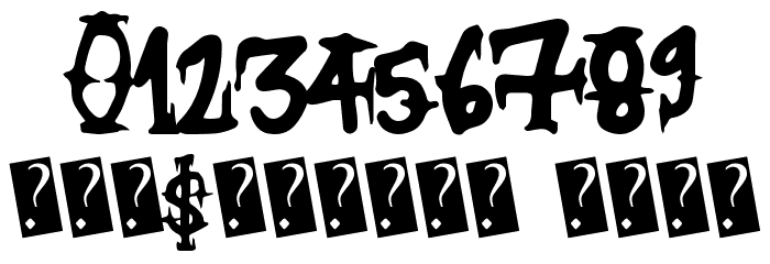 WickedCockney Font OTHER CHARS