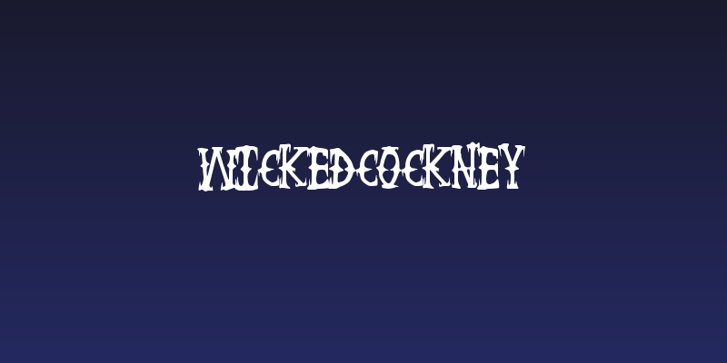 WickedCockney Social Header