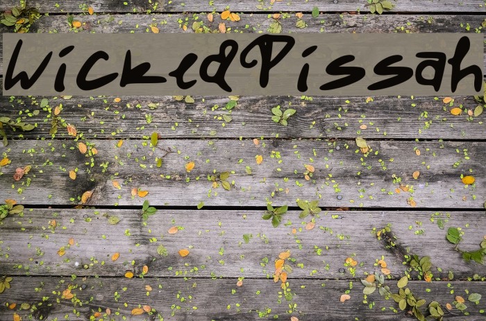 WickedPissah لخطوط تنزيل examples