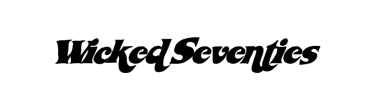 WickedSeventies Font