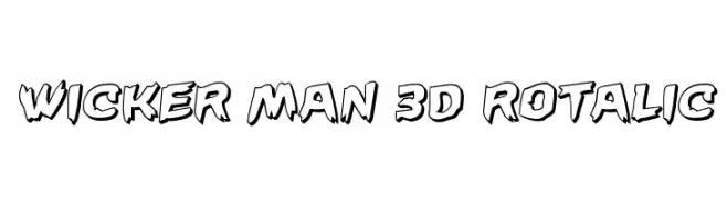 Wicker Man 3D Rotalic 