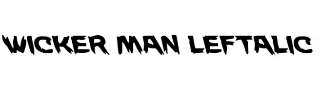 Wicker Man Leftalic 