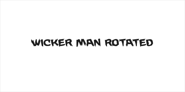 Wicker Man Rotated Logo