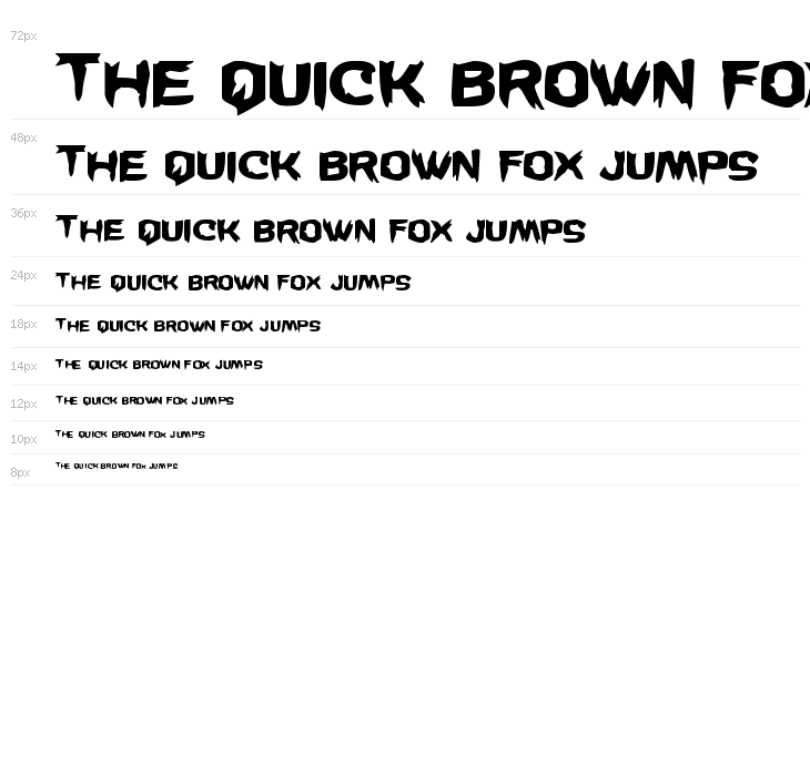 Wicker Man Staggered Waterfall