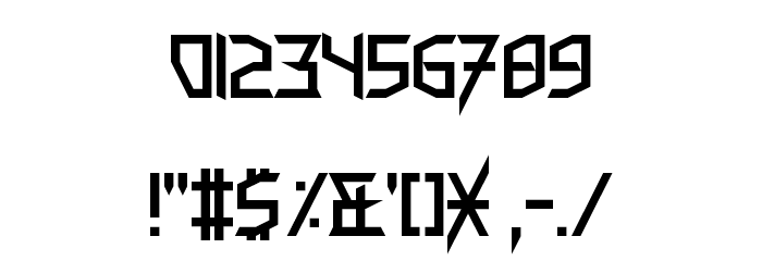 Wickermanor Regular Font OTHER CHARS