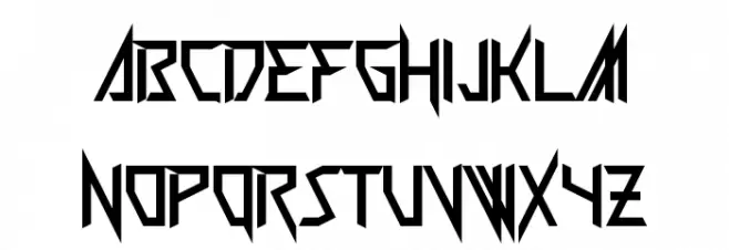 Wickermanor Regular Schriftart Groß
