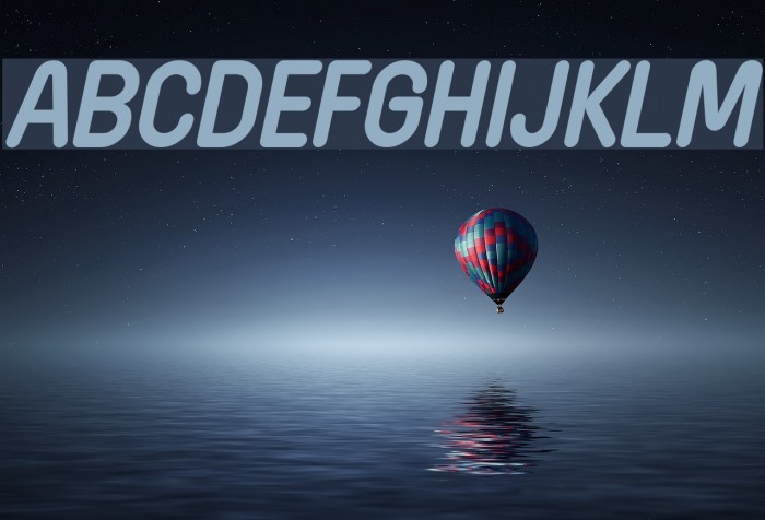 Wida Round Demo Bold Italic Font examples