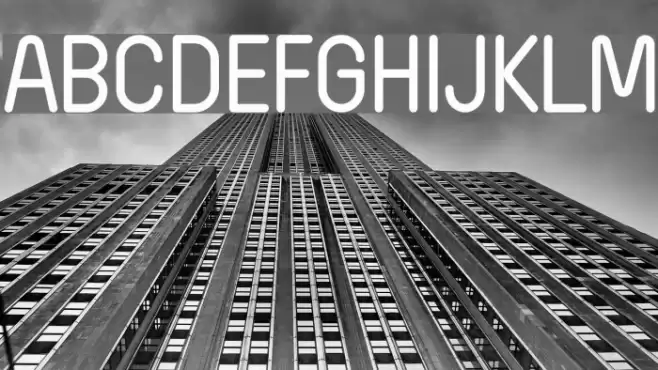 Wida Round Demo फ़ॉन्ट examples