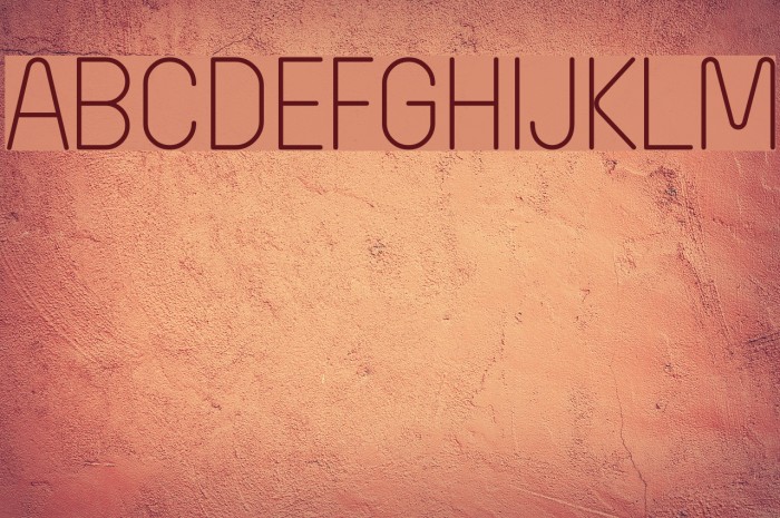 Wida Round Light Demo Font examples