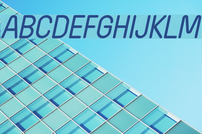 Wida Round SmallCaps Demo Italic Font examples